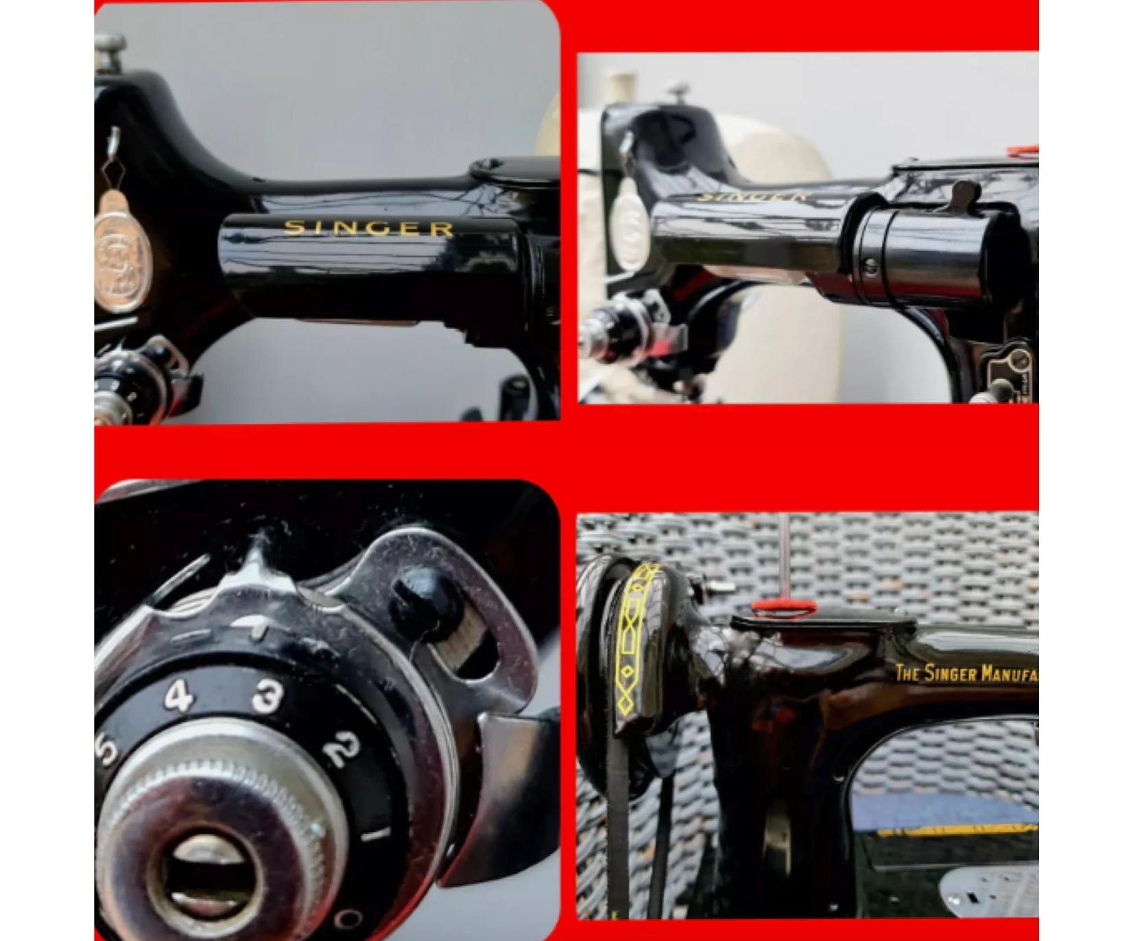 Rare 1959 Singer Featherweight 222K Free-Arm Sewing Machine | Fully Serviced Vintage Collector’s Set | Serial EP759385 | With Zigzagger & Accessories