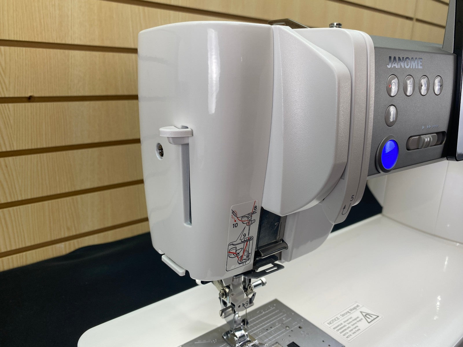 Janome Continental M8 Professional Quilting Sewing Machine + ASR Stitch Regulator & Extension Table