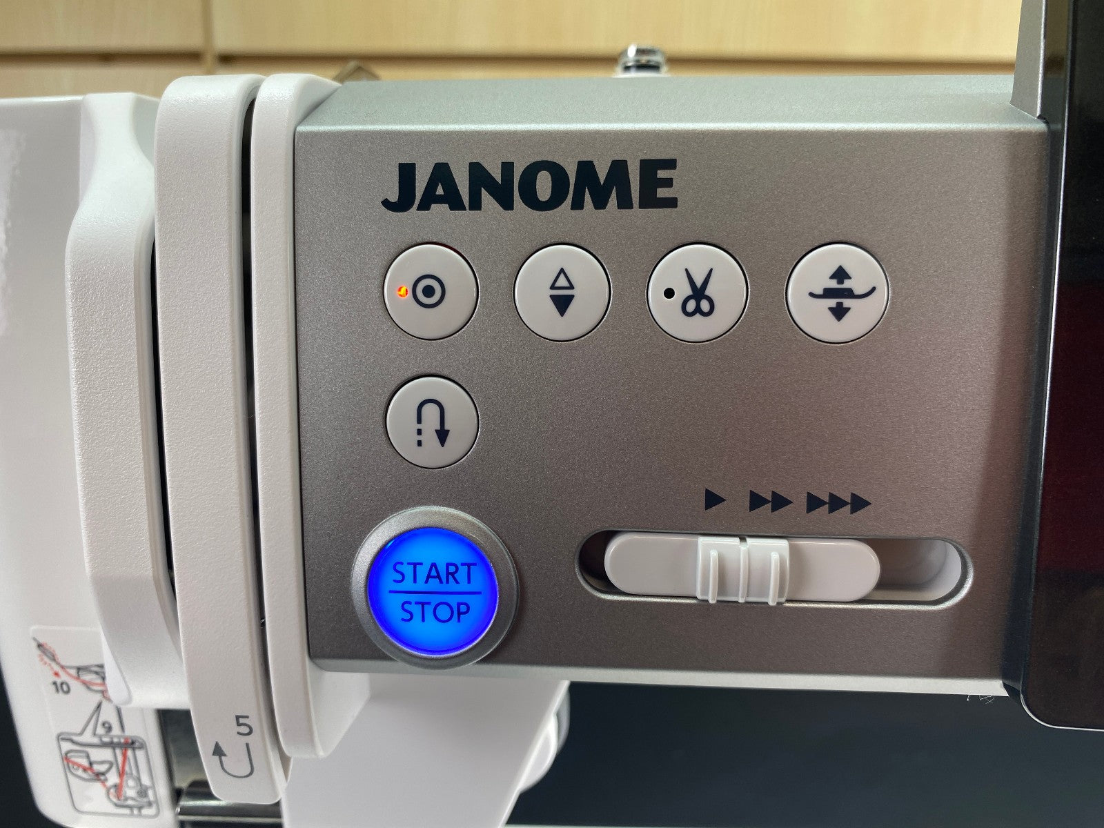 Janome Continental M8 Professional Quilting Sewing Machine + ASR Stitch Regulator & Extension Table
