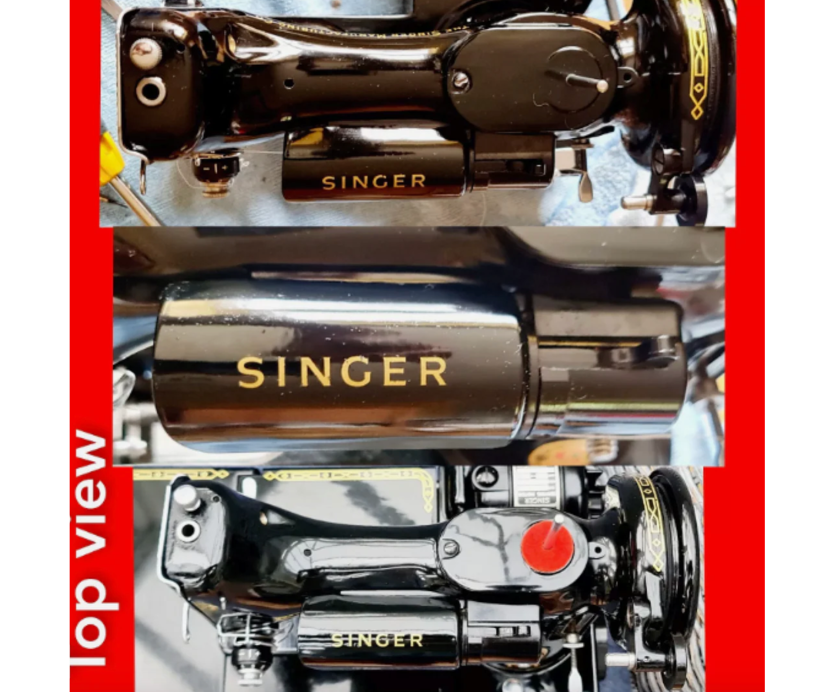 Rare 1959 Singer Featherweight 222K Free-Arm Sewing Machine | Fully Serviced Vintage Collector’s Set | Serial EP759385 | With Zigzagger & Accessories